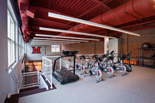 Miami University Goggin Fitness Facility