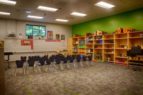 Upper Arlington City Schools Tremont Elementary Music Room