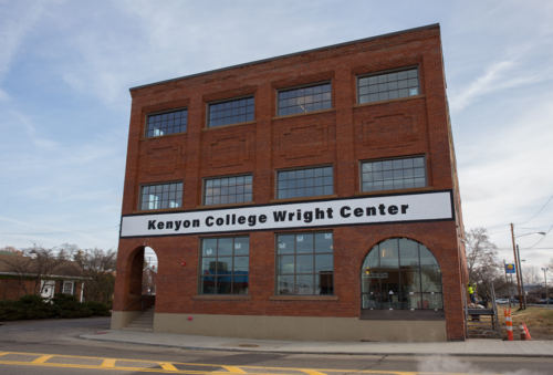 Kenyon College Wright Center Entrance