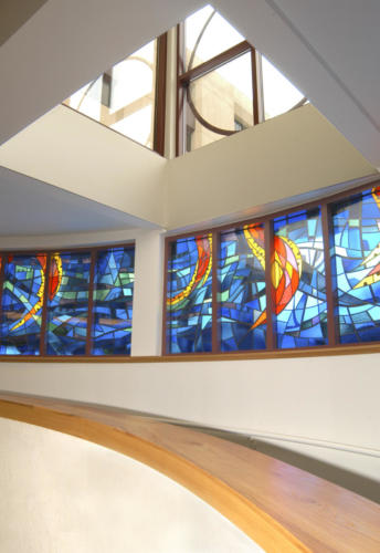 Mount Carmel West Chapel Stained Glass